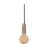 Ledvance Vintage 1906 Pendellampa Runda Guld Brun | Passande för E27