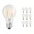 Flerpack 10x Ledvance Classic LED E27 Päron Filament Klar 7.5W 1055lm - 827 Extra Varm Vit | Dimbar - Ersättare 75W